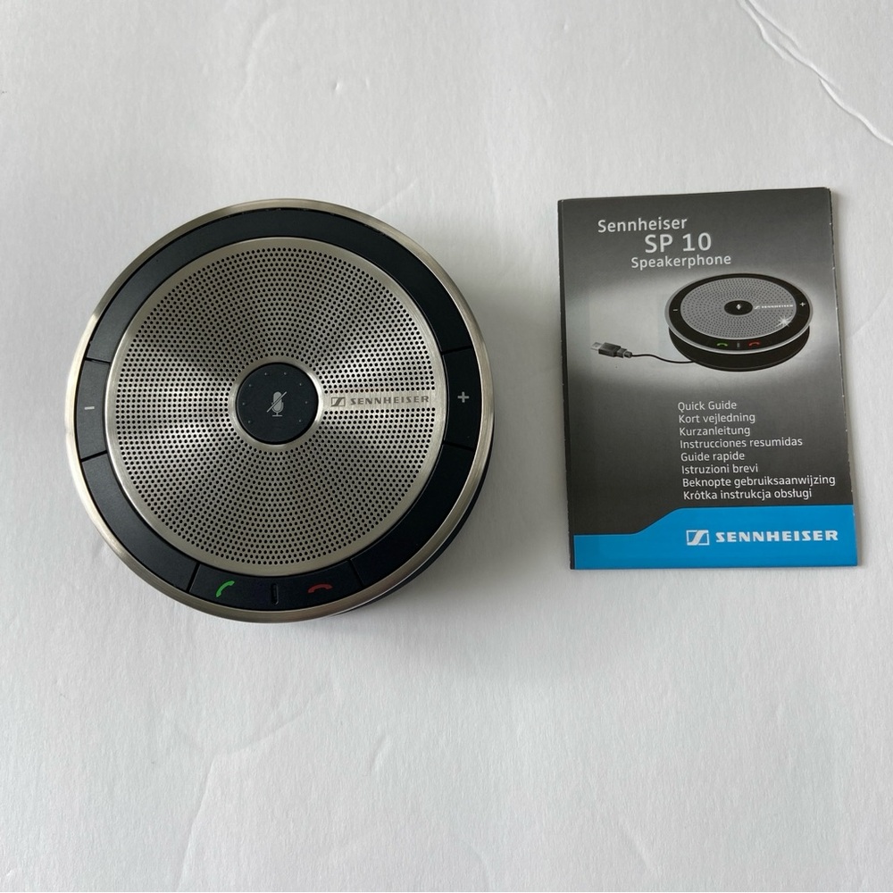 Sennheiser SP10 ML Speakerphone for Lync w/soft zipper case - Never used